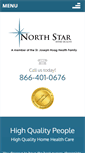 Mobile Screenshot of northstarhomehealth.com